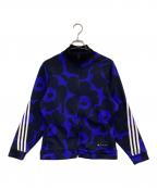 adidas×marimekkoアディダス×マリメッコ）の古着「フリーストラックトップ」｜ブルー