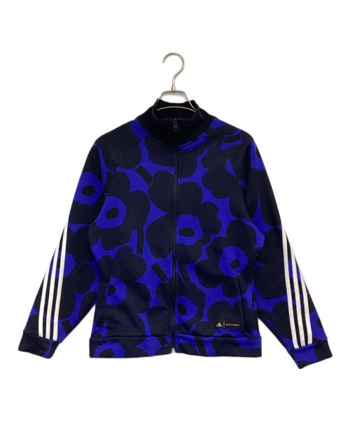 adidas（アディダス）adidas (アディダス) marimekko (マリメッコ) フリーストラックトップ ブルー サイズ:Lの古着・服飾アイテム