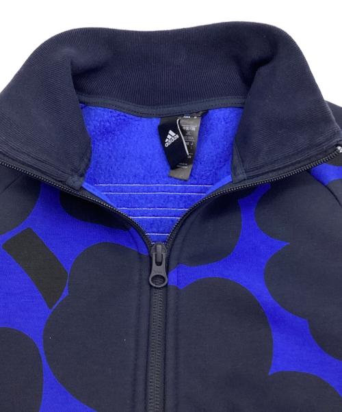 adidas（アディダス）adidas (アディダス) marimekko (マリメッコ) フリーストラックトップ ブルー サイズ:Lの古着・服飾アイテム
