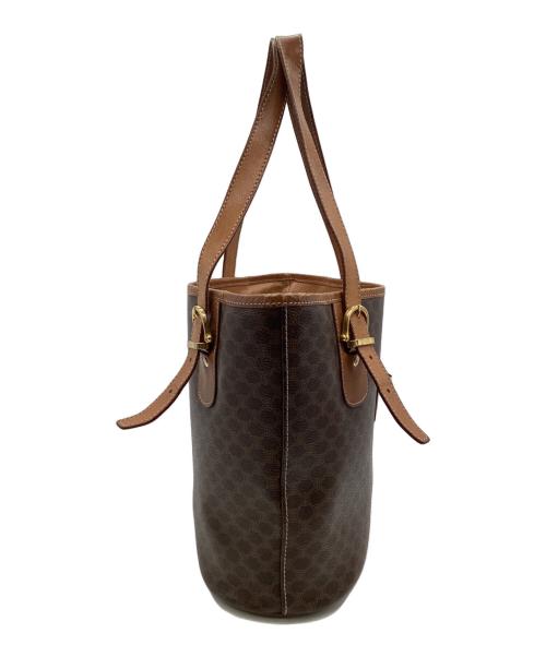 CELINE（セリーヌ）CELINE (セリーヌ) マカダム トートバッグ ブラウンの古着・服飾アイテム