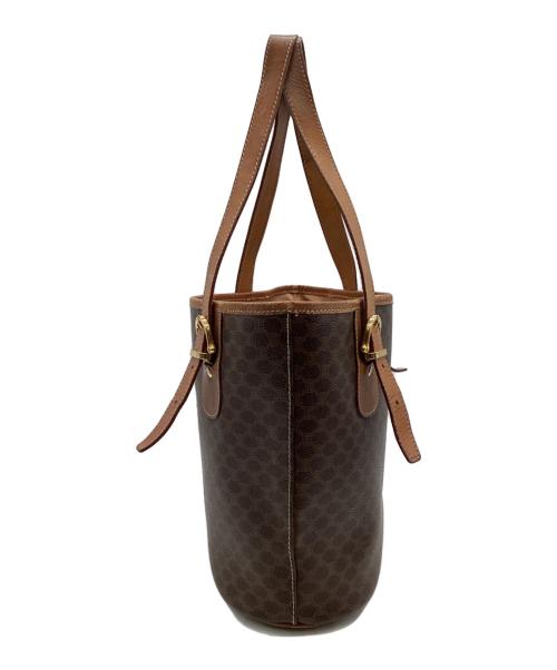 CELINE（セリーヌ）CELINE (セリーヌ) マカダム トートバッグ ブラウンの古着・服飾アイテム