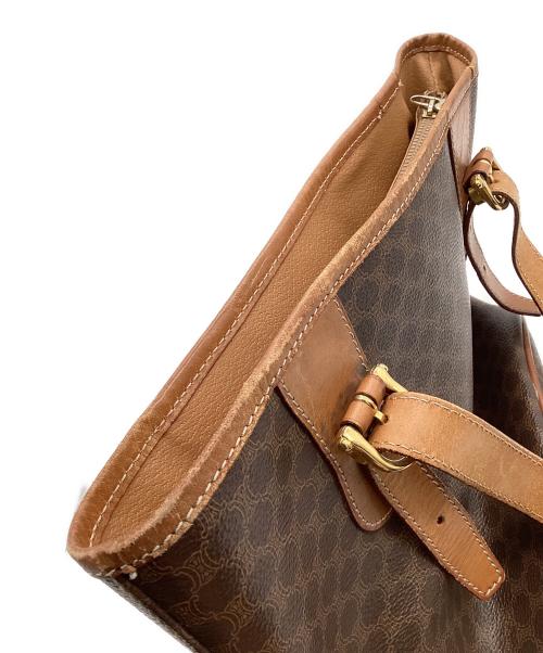 CELINE（セリーヌ）CELINE (セリーヌ) マカダム トートバッグ ブラウンの古着・服飾アイテム