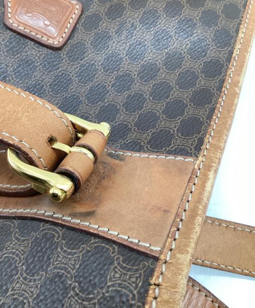 CELINE（セリーヌ）CELINE (セリーヌ) マカダム トートバッグ ブラウンの古着・服飾アイテム