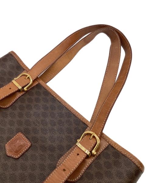 CELINE（セリーヌ）CELINE (セリーヌ) マカダム トートバッグ ブラウンの古着・服飾アイテム