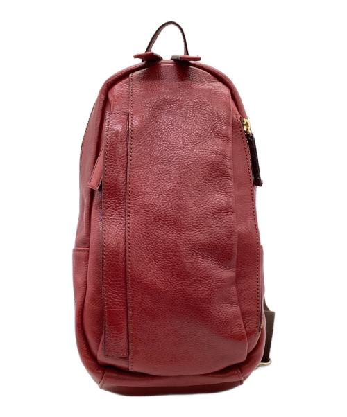 豊岡鞄（トヨオカカバン）豊岡鞄 (トヨオカカバン) ボディーバッグ レッドの古着・服飾アイテム