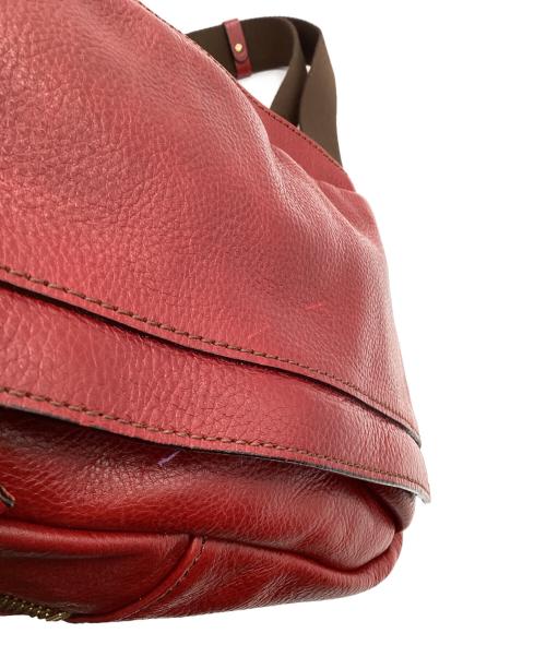 豊岡鞄（トヨオカカバン）豊岡鞄 (トヨオカカバン) ボディーバッグ レッドの古着・服飾アイテム