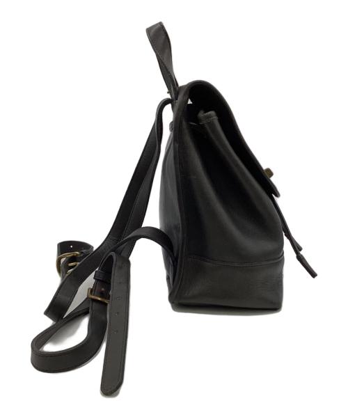 COACH（コーチ）COACH (コーチ) レザーリュック ブラックの古着・服飾アイテム