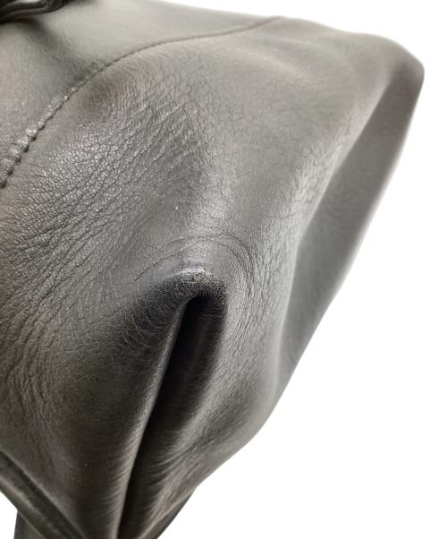 COACH（コーチ）COACH (コーチ) レザーリュック ブラックの古着・服飾アイテム