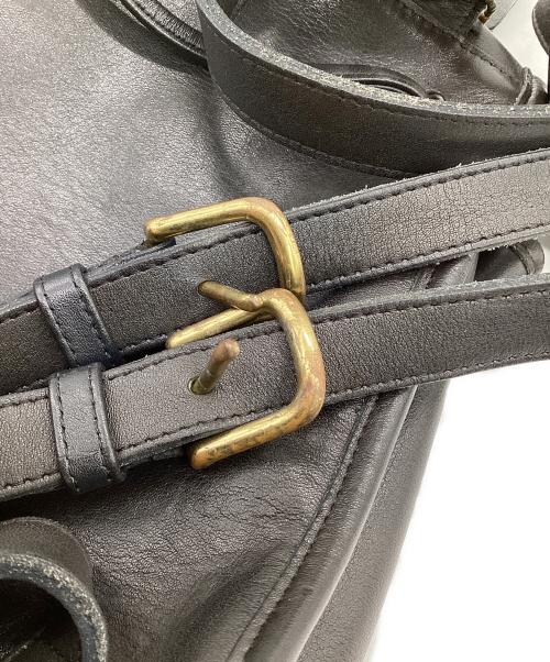 COACH（コーチ）COACH (コーチ) レザーリュック ブラックの古着・服飾アイテム