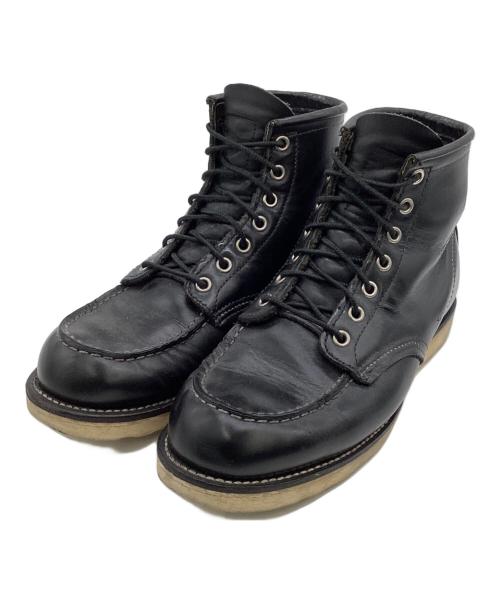 RED WING（レッドウィング）RED WING (レッドウィング) 6インチクラシックモック 8179 ブラック サイズ:7Eの古着・服飾アイテム