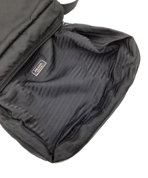 PRADA（プラダ）PRADA (プラダ) メッセンジャーバッグ ブラックの古着・服飾アイテム