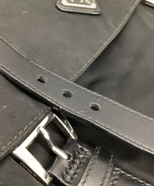 PRADA（プラダ）PRADA (プラダ) メッセンジャーバッグ ブラックの古着・服飾アイテム