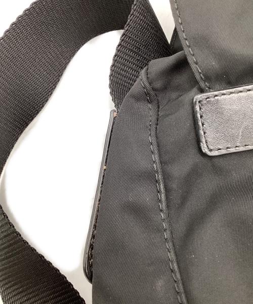 PRADA（プラダ）PRADA (プラダ) メッセンジャーバッグ ブラックの古着・服飾アイテム