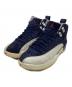NIKE（ナイキ）の古着「Air Jordan 12 Retro PRM（エアジョーダン 12 レトロ PRM）」｜ネイビー×ホワイト