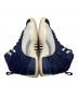 中古・古着 NIKE (ナイキ) Air Jordan 12 Retro PRM（エアジョーダン 12 レトロ PRM） ネイビー×ホワイト サイズ:US7.5：6000円