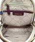 中古・古着 MICHAEL KORS (マイケル・コース) ERIN SM CONV BACKPACK（エリン スモール コンパーチブル バックパック） ブラウン×レッド：15000円