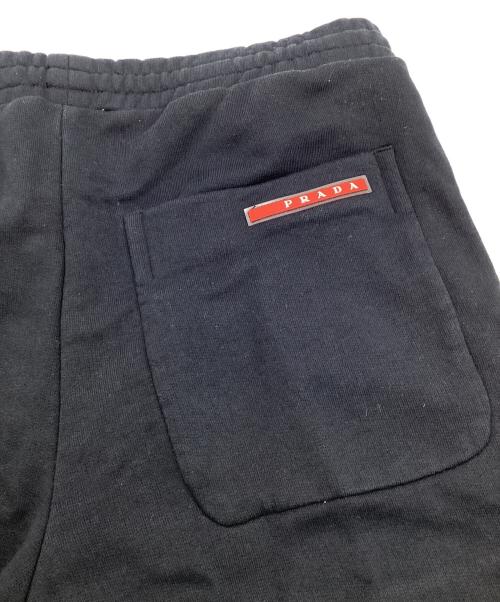 PRADA SPORTS（プラダスポーツ）PRADA SPORTS (プラダスポーツ) スウェット ハーフパンツ ブラック サイズ:Sの古着・服飾アイテム