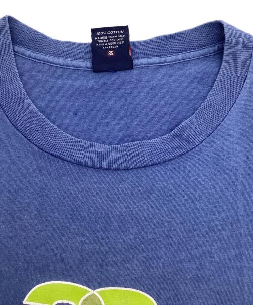 stussy（ステューシー）stussy (ステューシー) Tシャツ ブルー サイズ:Lの古着・服飾アイテム