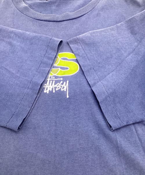 stussy（ステューシー）stussy (ステューシー) Tシャツ ブルー サイズ:Lの古着・服飾アイテム