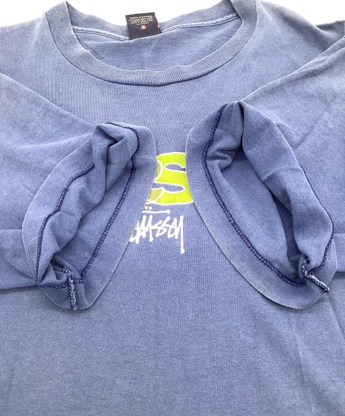 stussy（ステューシー）stussy (ステューシー) Tシャツ ブルー サイズ:Lの古着・服飾アイテム
