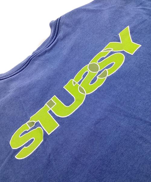 stussy（ステューシー）stussy (ステューシー) Tシャツ ブルー サイズ:Lの古着・服飾アイテム