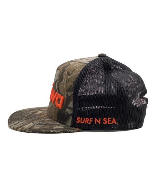 HURLEY（ハーレー）HURLEY (ハーレー) SURF N SEA (サーフアンドシー) yupoong (ユーポン) メッシュ キャップ サイズ:-の古着・服飾アイテム