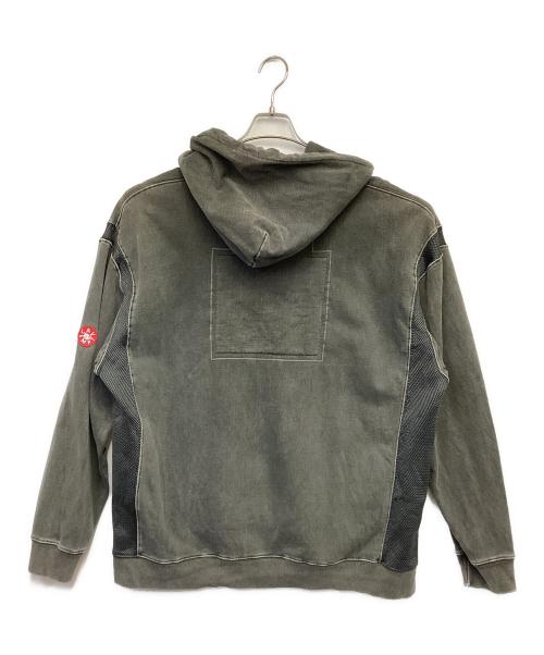 C.E（シーイー）C.E (シーイー) メッシュ切替パーカー グレー サイズ:XLの古着・服飾アイテム