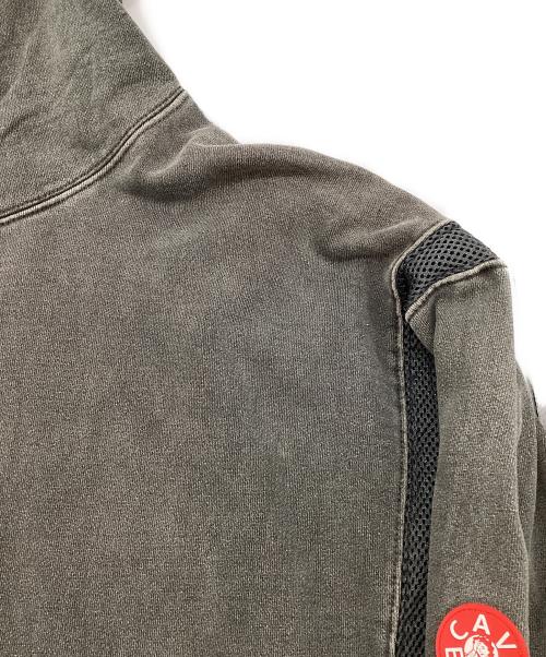 C.E（シーイー）C.E (シーイー) メッシュ切替パーカー グレー サイズ:XLの古着・服飾アイテム