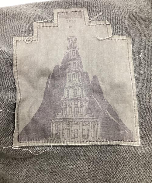 C.E（シーイー）C.E (シーイー) メッシュ切替パーカー グレー サイズ:XLの古着・服飾アイテム