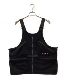WHITE MOUNTAINEERING WMBC×GRIP SWANY（ホワイトマウンテニアリング ダブルエムビーシー×グリップスワニー）の古着「ベスト」｜ブラック