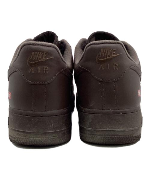 NIKE（ナイキ）NIKE (ナイキ) SUPREME (シュプリーム) AIR FORCE 1 LOW（エアフォース 1 ロー） ブラウン サイズ:US8の古着・服飾アイテム