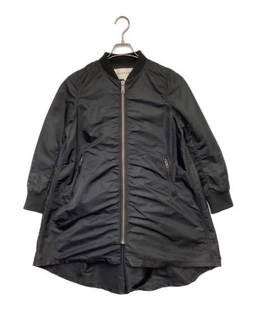 RAY BEAMS（レイ ビームス）RAY BEAMS (レイ ビームス) バックタックロングMA-1コート ブラックの古着・服飾アイテム