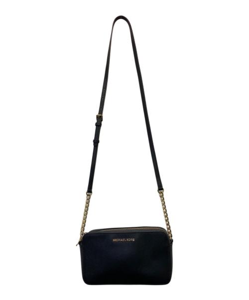 MICHAEL KORS（マイケルコース）MICHAEL KORS (マイケル・コース) チェーンショルダーバッグ ブラックの古着・服飾アイテム