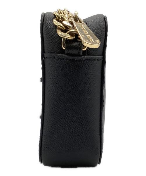 MICHAEL KORS（マイケルコース）MICHAEL KORS (マイケル・コース) チェーンショルダーバッグ ブラックの古着・服飾アイテム