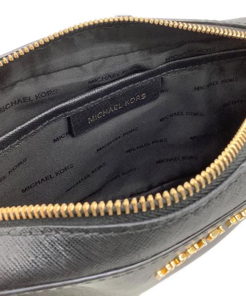 MICHAEL KORS（マイケルコース）MICHAEL KORS (マイケル・コース) チェーンショルダーバッグ ブラックの古着・服飾アイテム