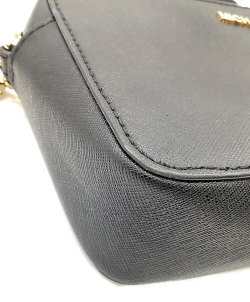 MICHAEL KORS（マイケルコース）MICHAEL KORS (マイケル・コース) チェーンショルダーバッグ ブラックの古着・服飾アイテム