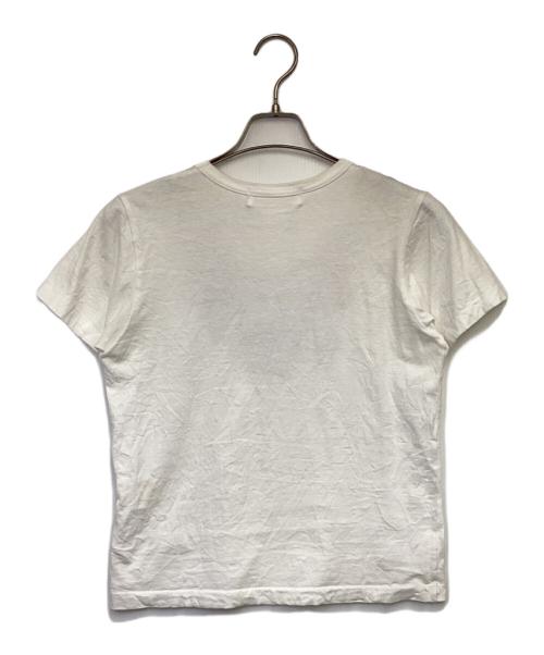 COMME des GARCONS GIRL（コムデギャルソンガール）COMME des GARCONS GIRL (コムデギャルソンガール) ラインストーン 半袖Tシャツ ホワイト サイズ:Mの古着・服飾アイテム
