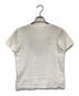COMME des GARCONS GIRL (コムデギャルソンガール) ラインストーン 半袖Tシャツ ホワイト サイズ:M：9000円