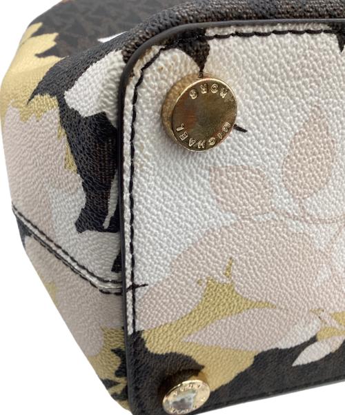 MICHAEL KORS（マイケル・コース）MICHAEL KORS (マイケル・コース) ハイリー ミディアム サッチェル 2WAYバッグ ブラウンの古着・服飾アイテム