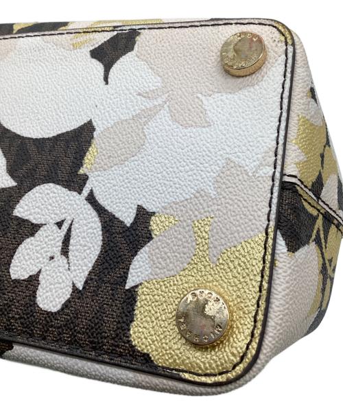 MICHAEL KORS（マイケル・コース）MICHAEL KORS (マイケル・コース) ハイリー ミディアム サッチェル 2WAYバッグ ブラウンの古着・服飾アイテム