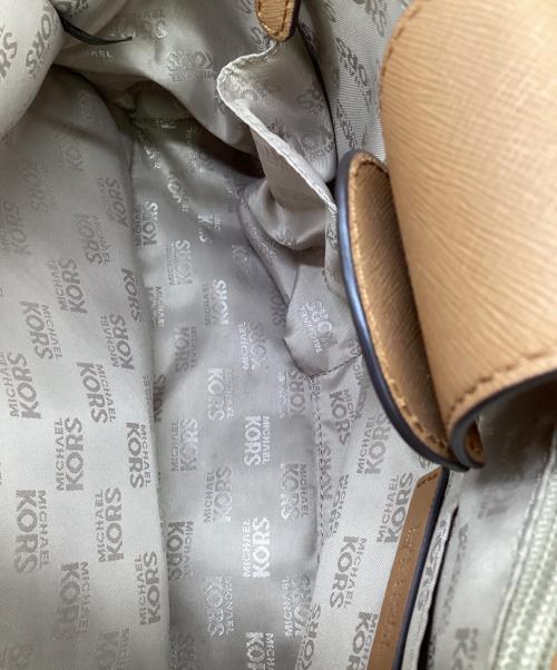 MICHAEL KORS（マイケル・コース）MICHAEL KORS (マイケル・コース) ハイリー ミディアム サッチェル 2WAYバッグ ブラウンの古着・服飾アイテム