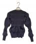 ENFOLD (エンフォルド) BUMPY PULLOVER ネイビー サイズ:38：7000円