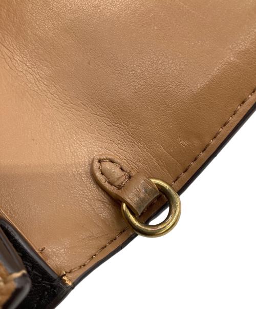 COACH（コーチ）COACH (コーチ) ショルダーウォレット アイボリー×ブラウンの古着・服飾アイテム