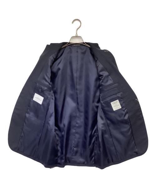 green label relaxing（グリーンレーベルリラクシング）green label relaxing (グリーンレーベルリラクシング) LANE チェック 2B セットアップ ネイビー サイズ:ジャケット50 パンツ88の古着・服飾アイテム