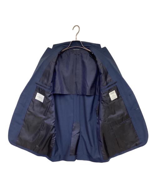 green label relaxing（グリーンレーベルリラクシング）green label relaxing (グリーンレーベルリラクシング) LANE ヘアライン 2B セットアップ ブルー サイズ:ジャケット50 パンツ88の古着・服飾アイテム