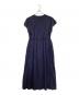 ne quittez pas (ヌキテパ) Cotton Voile Pin Tuck Dress（コットン ボイル ピンタック ドレス） ネイビー サイズ:M：12000円