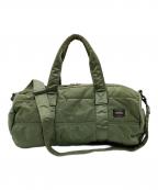 PORTERポーター）の古着「2WAY BOSTON BAG(S)」｜カーセージグリーン