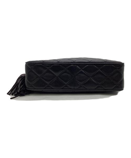 CHANEL（シャネル）CHANEL (シャネル) チェーンショルダーバッグ ブラックの古着・服飾アイテム