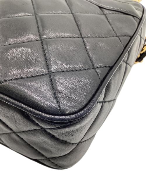 CHANEL（シャネル）CHANEL (シャネル) チェーンショルダーバッグ ブラックの古着・服飾アイテム