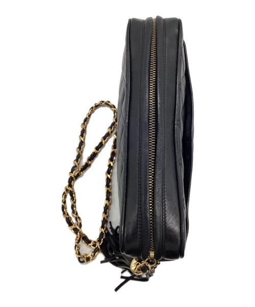 CHANEL（シャネル）CHANEL (シャネル) チェーンショルダーバッグ ブラックの古着・服飾アイテム